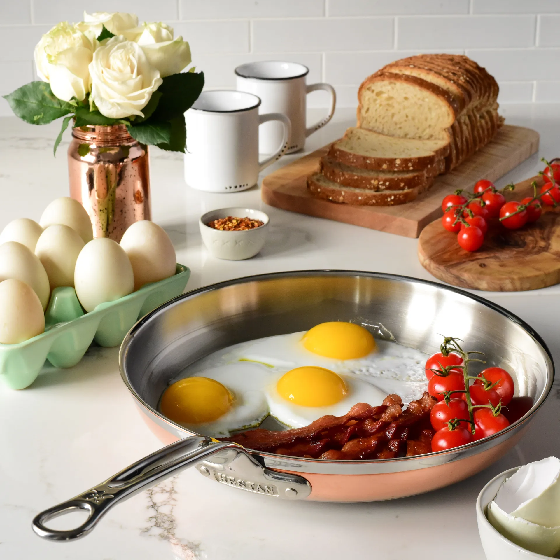 Hestan Copperbond frying pan, Ø32 cm Hestan