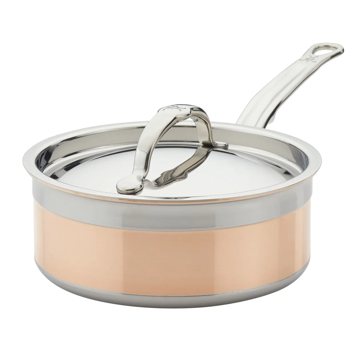 Hestan Copperbond saucepan 2,8 L | Scandinavian Design | Saucepans | Gold-coloured