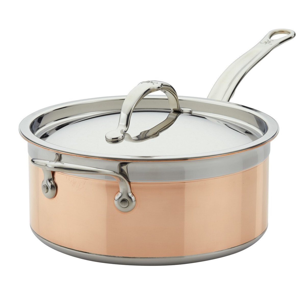 Hestan Copperbond saucepan 3,8 L | Scandinavian Design | Saucepans | Gold-coloured