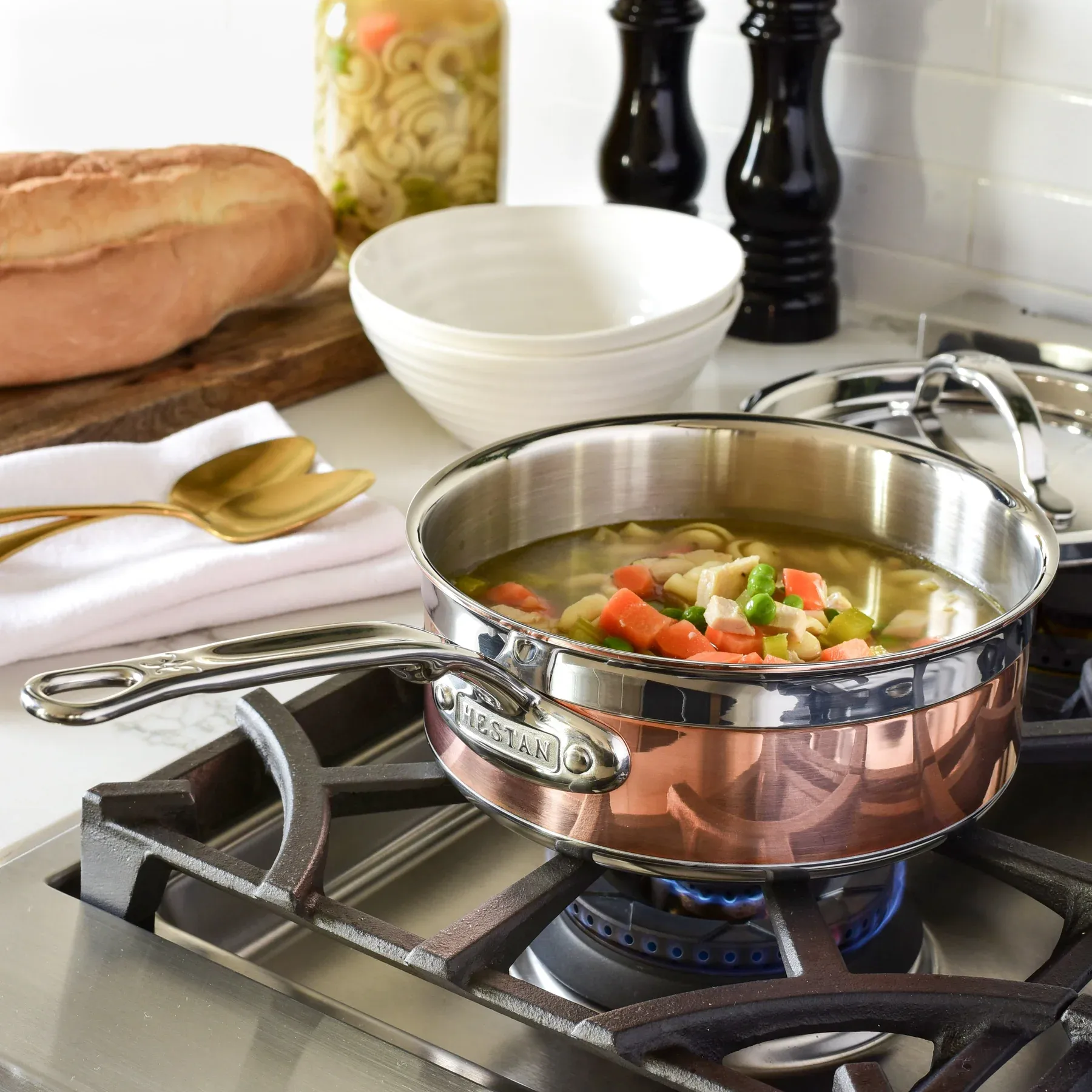 Hestan Copperbond saucepan, 3,8 L Hestan