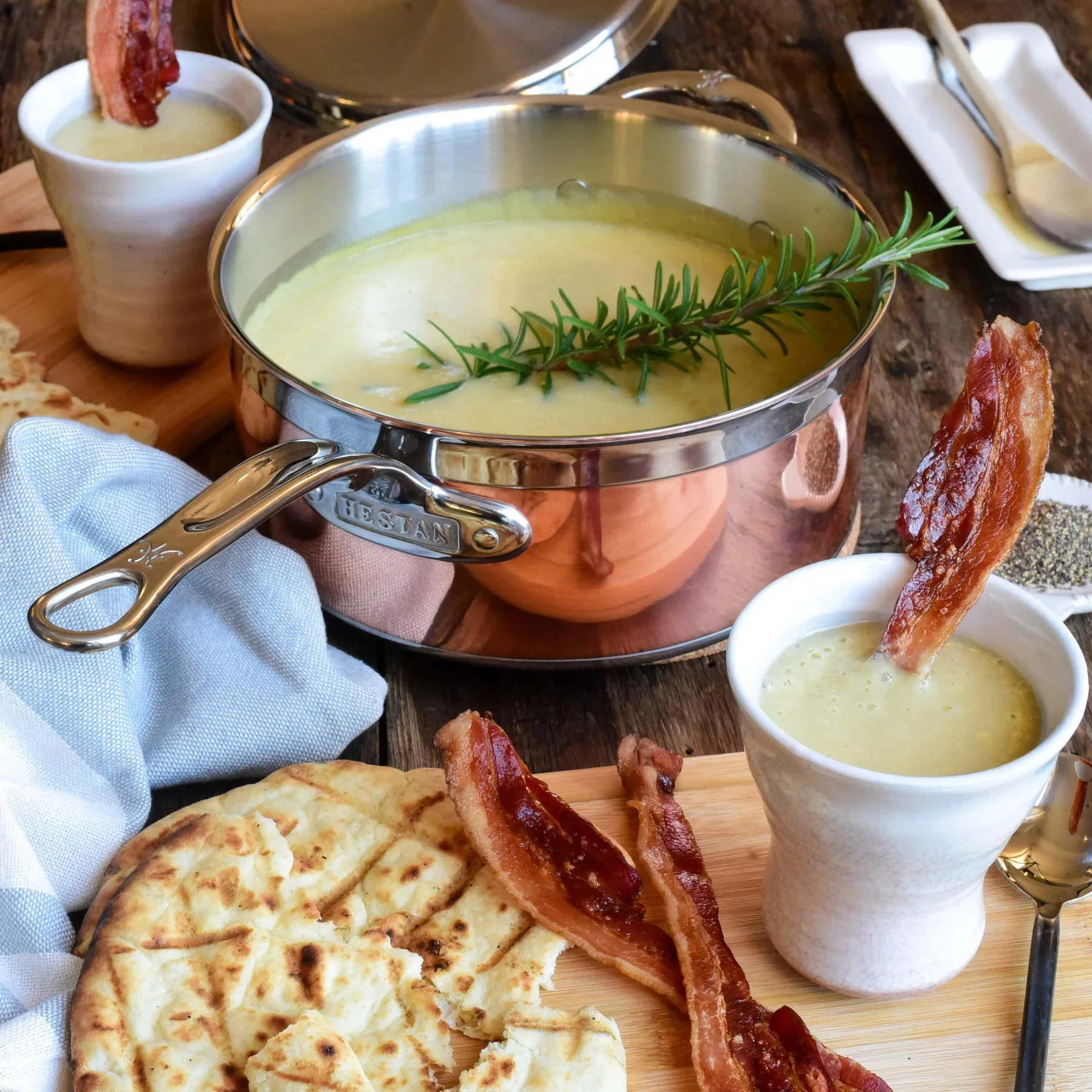 Hestan Copperbond saucepan, 3,8 L Hestan