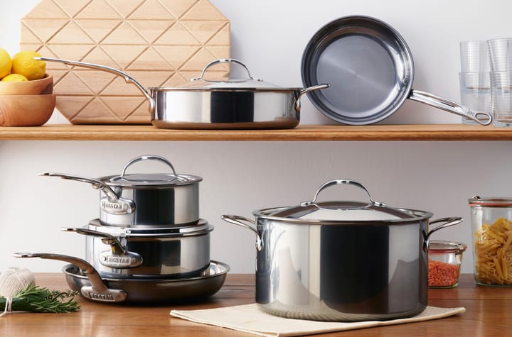 Hestan Nanobond pot and pan set, 10 pieces Hestan