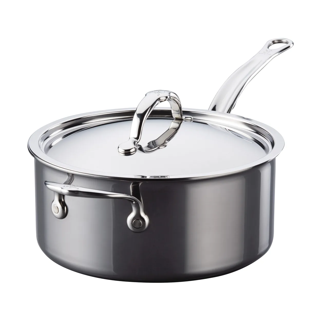 Hestan Nanobond saucepan 3.8 L Stainless steel | Scandinavian Design | Saucepans | Silver-coloured