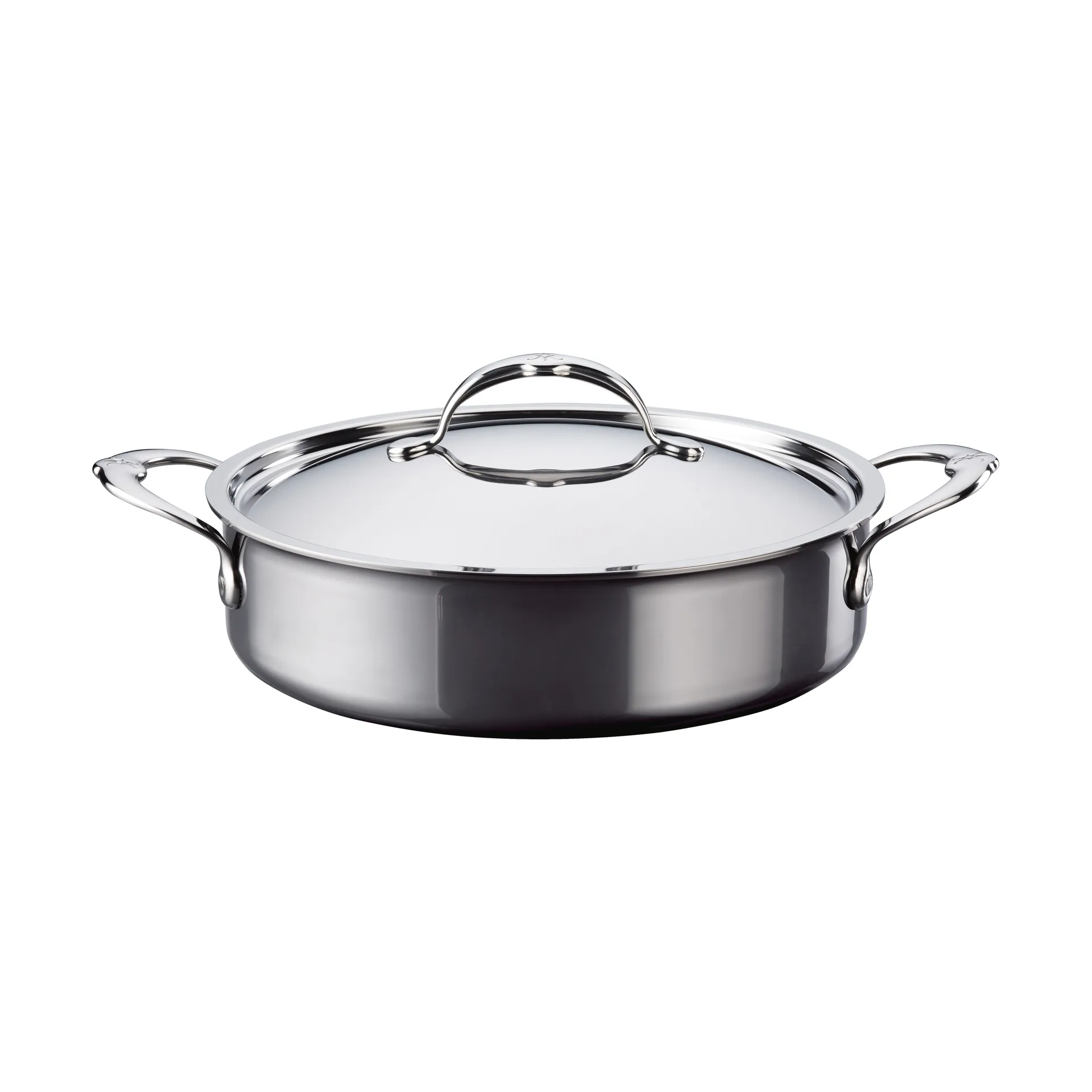 Hestan Nanobond sauteuse with lid 26 cm, Stainless steel Hestan