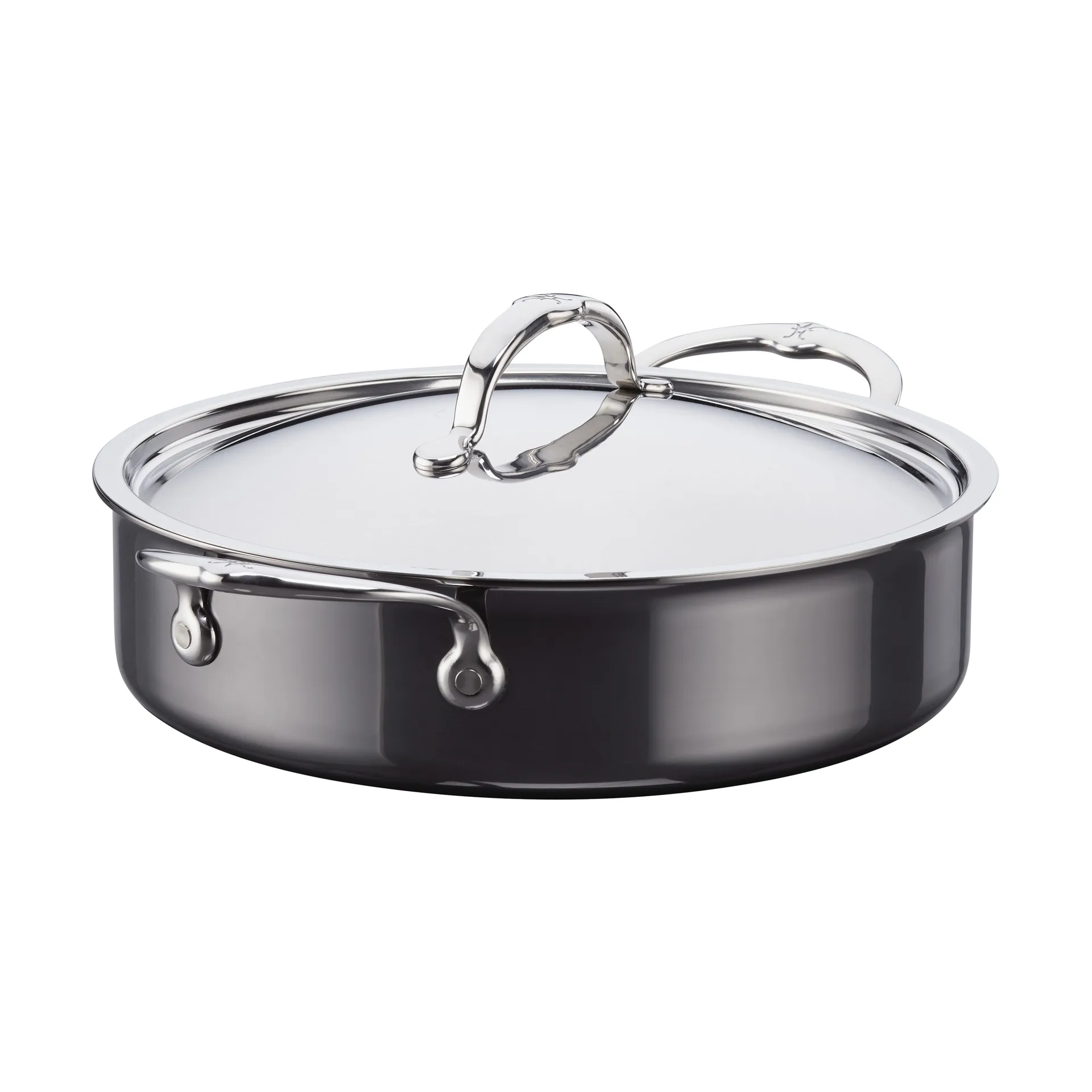 Hestan Nanobond sauteuse with lid 26 cm, Stainless steel Hestan