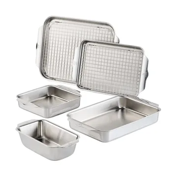 Hestan Ovenbond essential oven set - Stainless steel, 7 pieces - Hestan