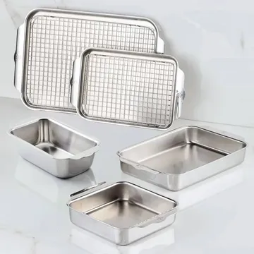 Hestan Ovenbond essential oven set - Stainless steel, 7 pieces - Hestan