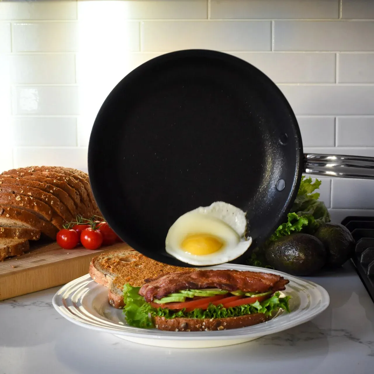 Hestan Probond non-stick frying pan 32 cm, Stainless steel Hestan