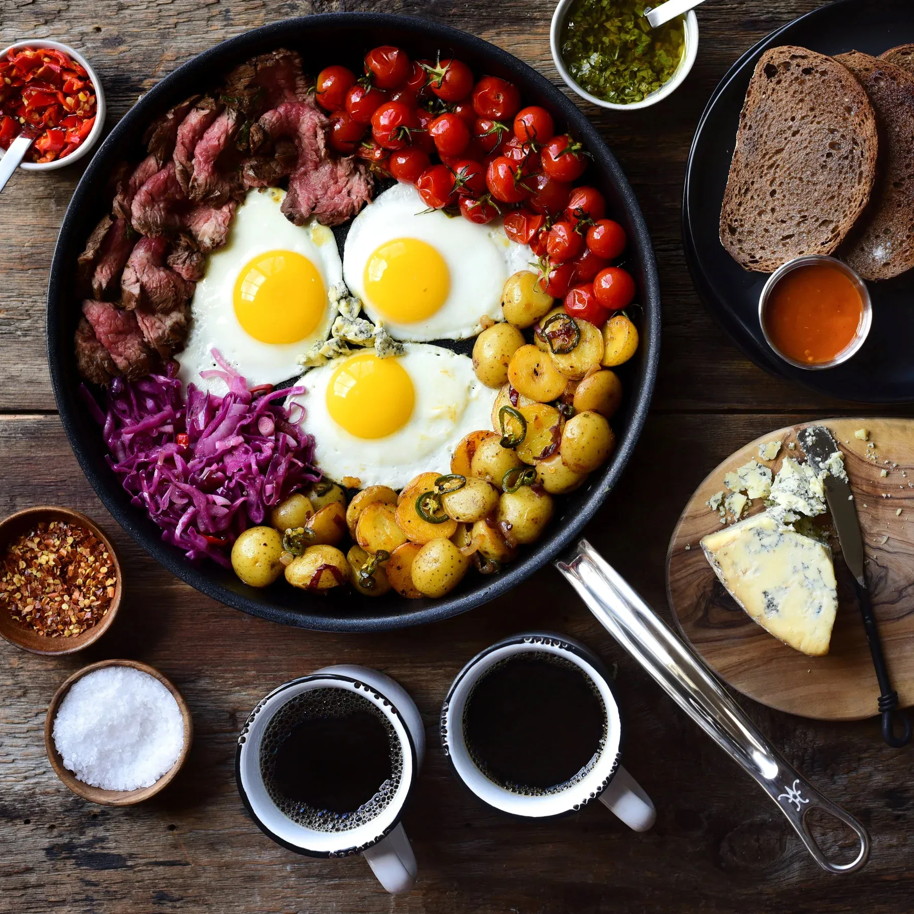 Hestan Probond non-stick frying pan 32 cm, Stainless steel Hestan