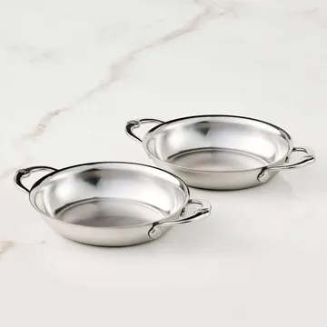 Hestan Provisions oval gratin dish - Mini, open, 2-pack, 17 cm - Hestan