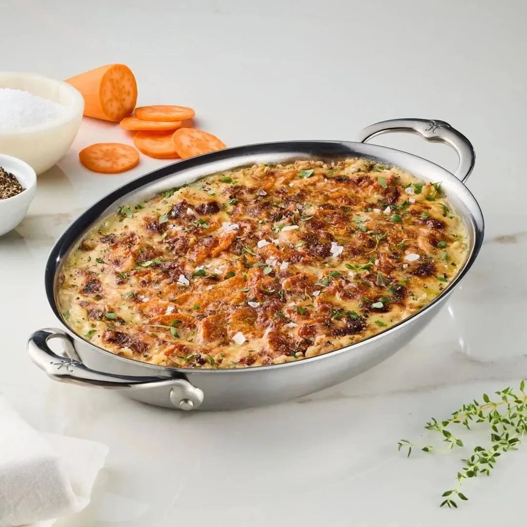 Hestan Provisions oval gratin dish, Open, 30x21 cm Hestan