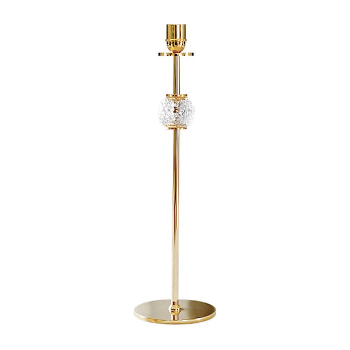 Alba candle sticks 40 cm - Solid brass and glass - Hilke Collection