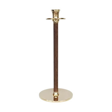 Alto Basso candle holder 30 cm - Brass - Hilke Collection