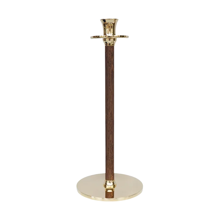 Alto Basso candle holder 30 cm - Brass - Hilke Collection