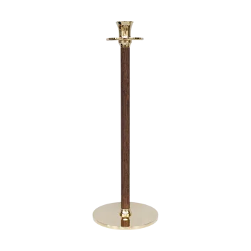 Alto Basso candle holder 30 cm - Brass - Hilke Collection