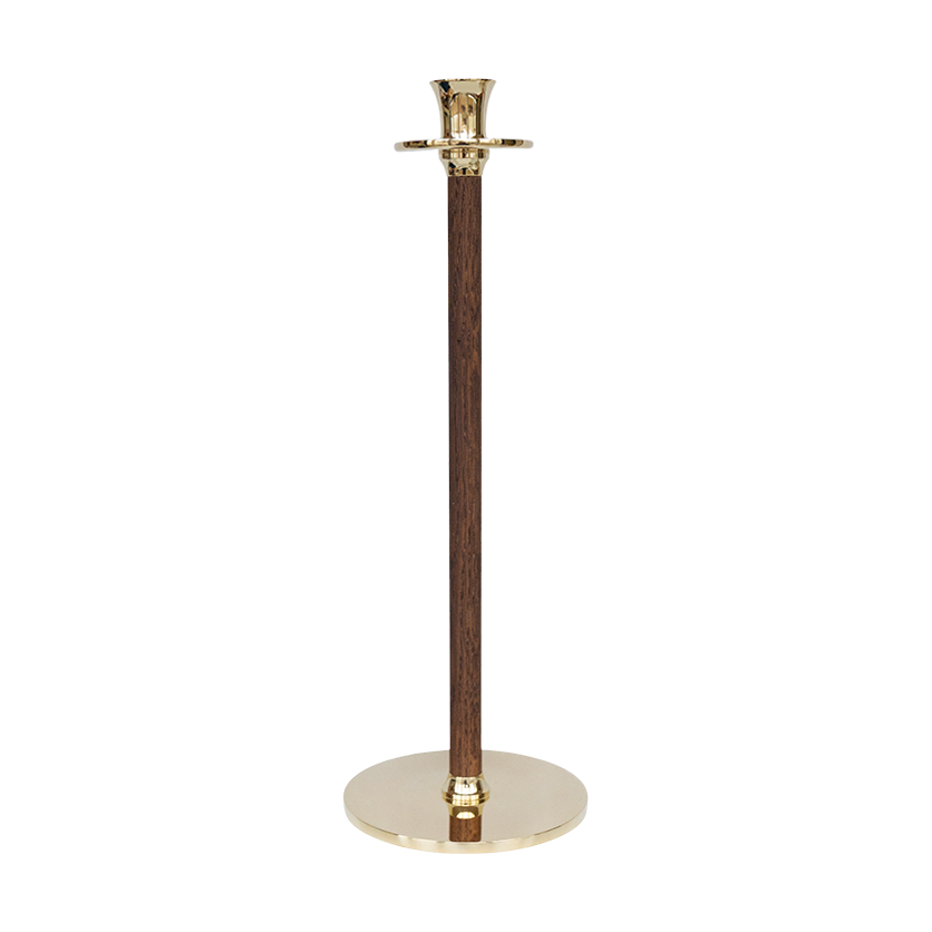 Hilke Collection Alto Basso candle holder 30 cm Brass