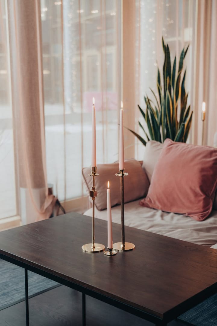 Alto Basso candle sticks - Solid brass - Hilke Collection