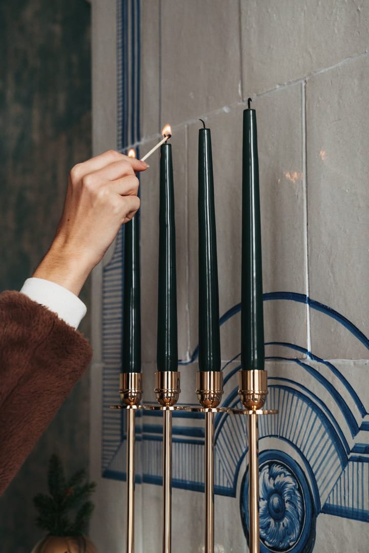 Alto candle sticks - Solid brass - Hilke Collection