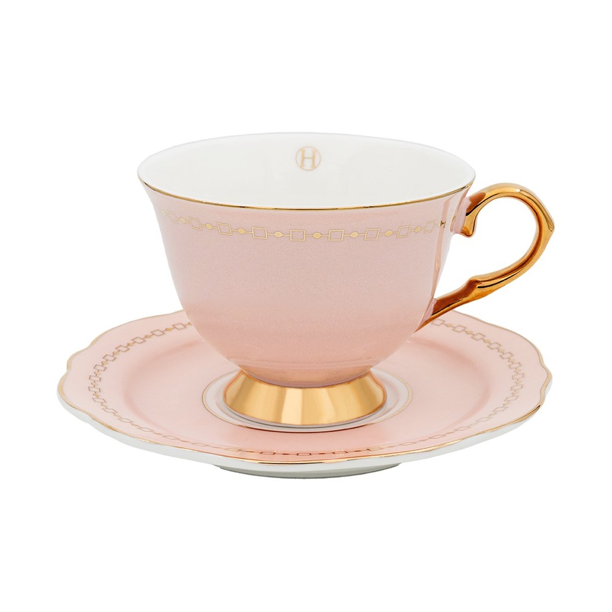 Hilke Collection Anima Cielo Rosa cup with saucer 22 cl