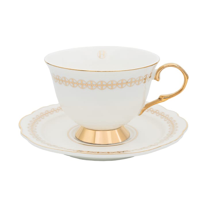 Anima Gemella 2, cup with saucer - 22 cl - Hilke Collection