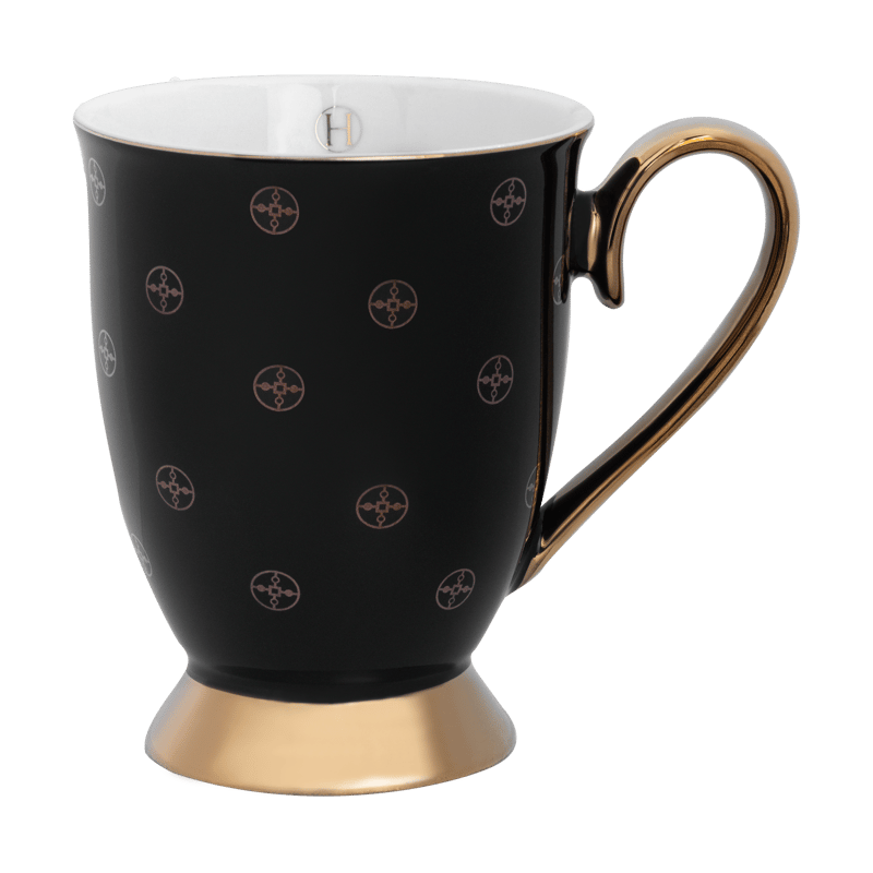 Hilke Collection Anima Gemella Nero mug 28 cl Black