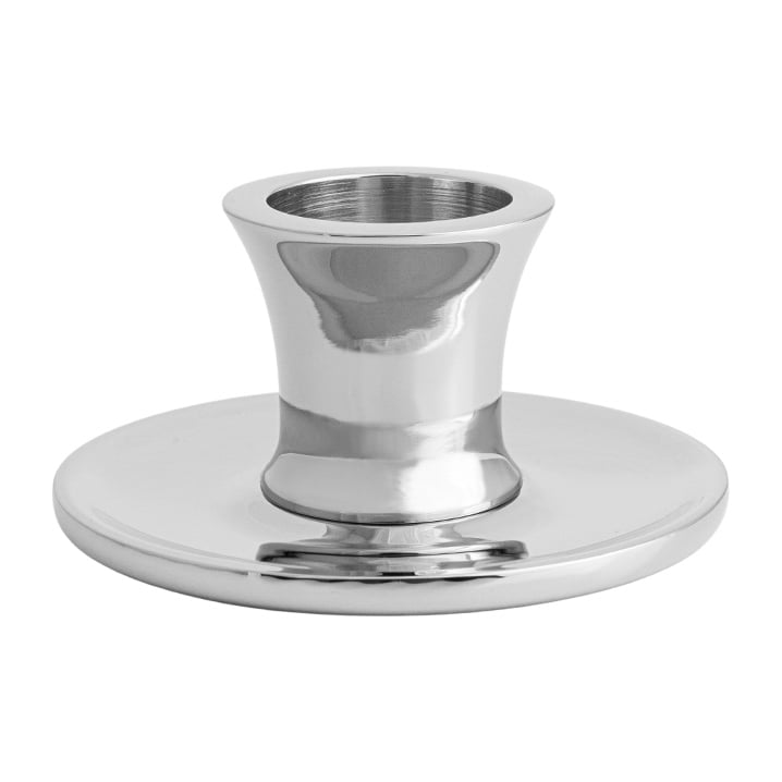 Hilke Collection Basso low candle sticks Nickel-plated brass