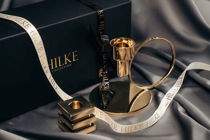 Cara candle sticks, Solid brass Hilke Collection