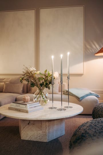 Chiaro Di Luna candle sticks 30 cm - Nickel-plated brass - Hilke Collection
