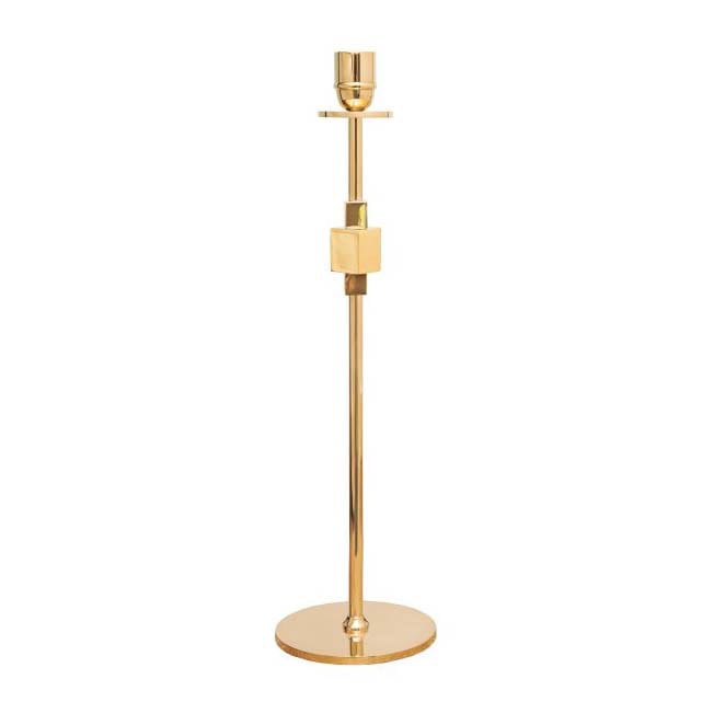 Como candle sticks 40 cm - Solid brass - Hilke Collection