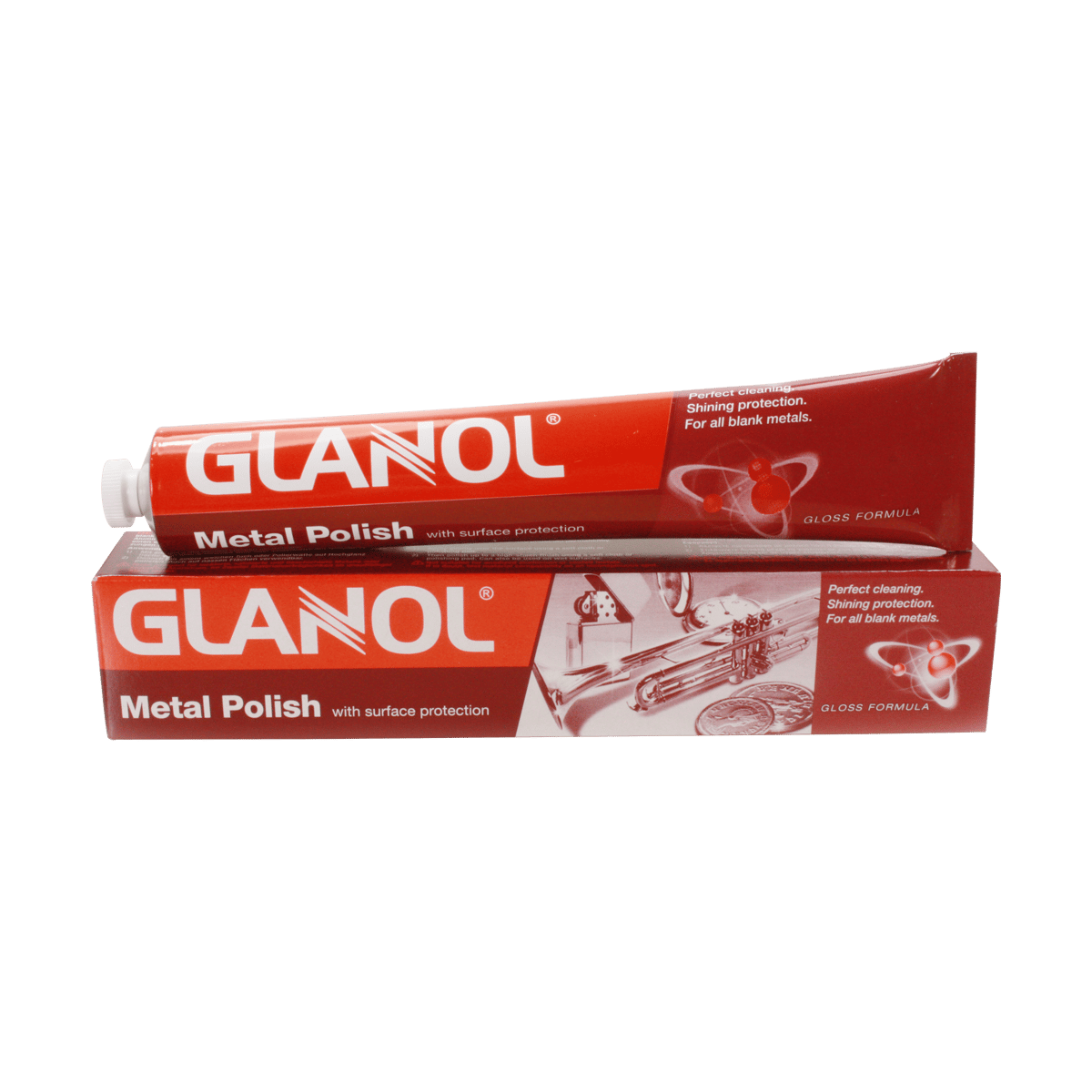 Hilke Collection Glanol brass polish Red