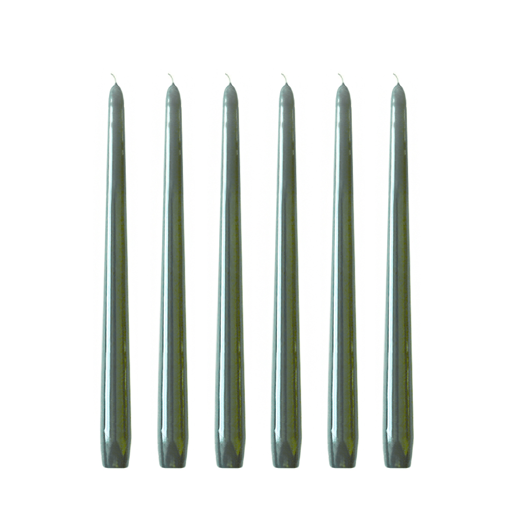 Hilke Collection Herrgårdsljus candles 30 cm 6-pack Antique green