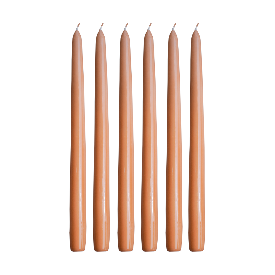 Hilke Collection Herrgårdsljus candles 30 cm 6-pack Apricot