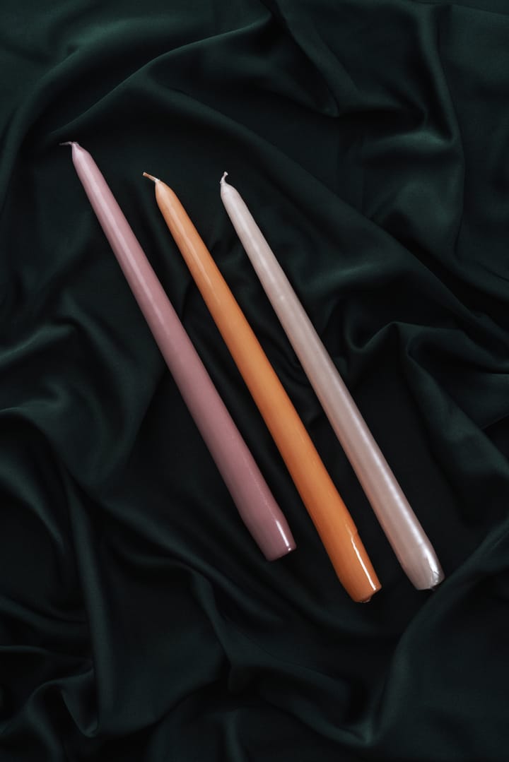 Herrgårdsljus candles 30 cm 6-pack  - Dusty pink pearl - Hilke Collection