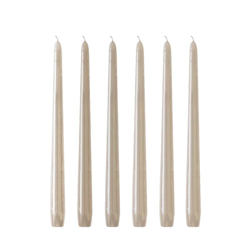 Hilke Collection Herrgårdsljus candles 30 cm 6-pack Light beige