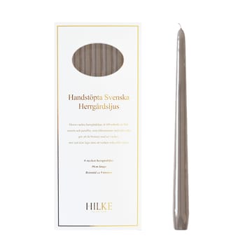 Herrgårdsljus candles 30 cm 6-pack  - Linen glossy - Hilke Collection
