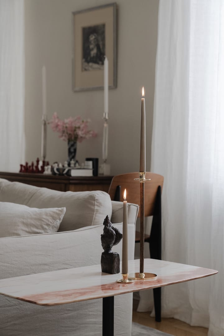 Herrgårdsljus candles 30 cm 6-pack  - Linen glossy - Hilke Collection