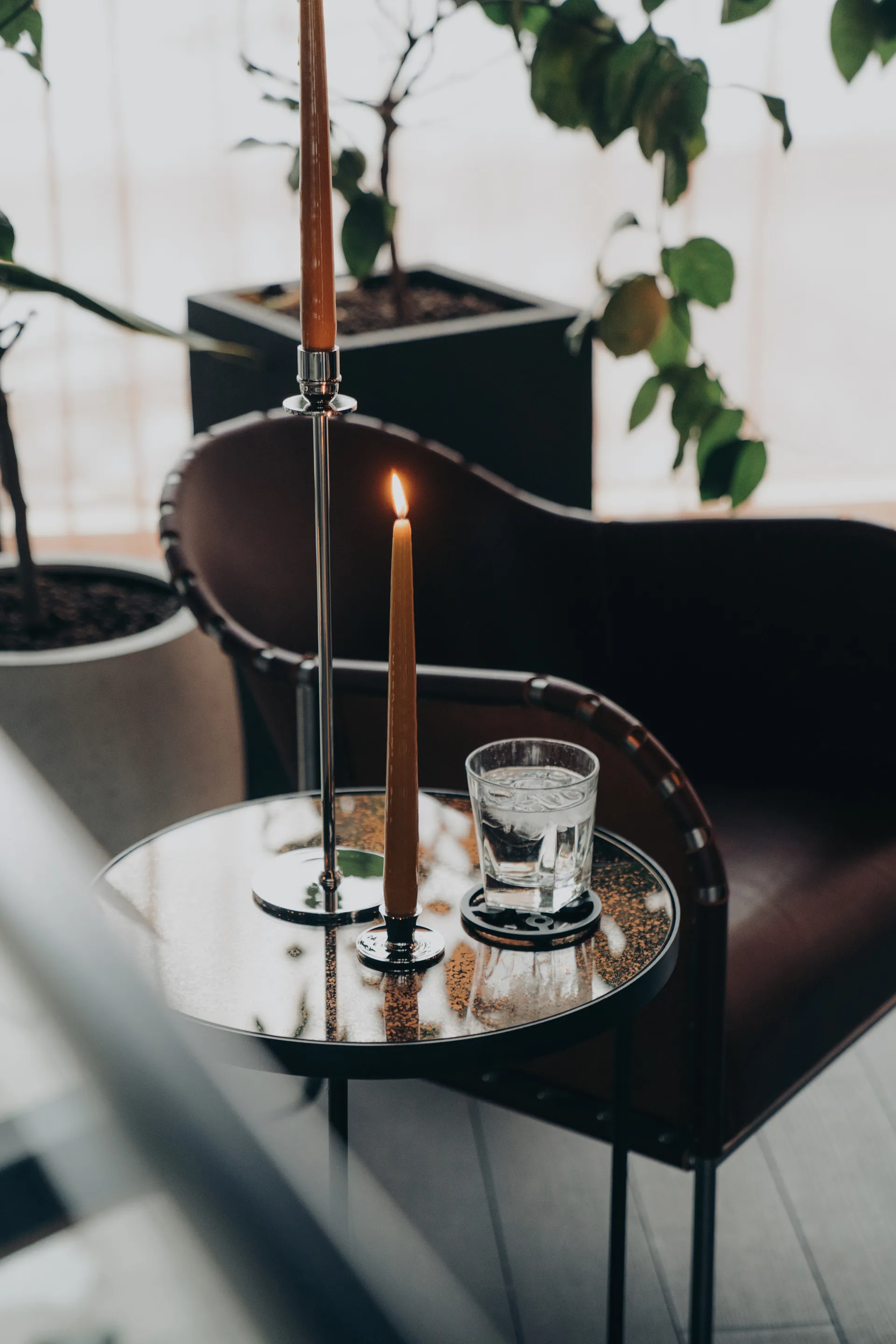 Herrgårdsljus candles 30 cm 6-pack , Mustard yellow Hilke Collection