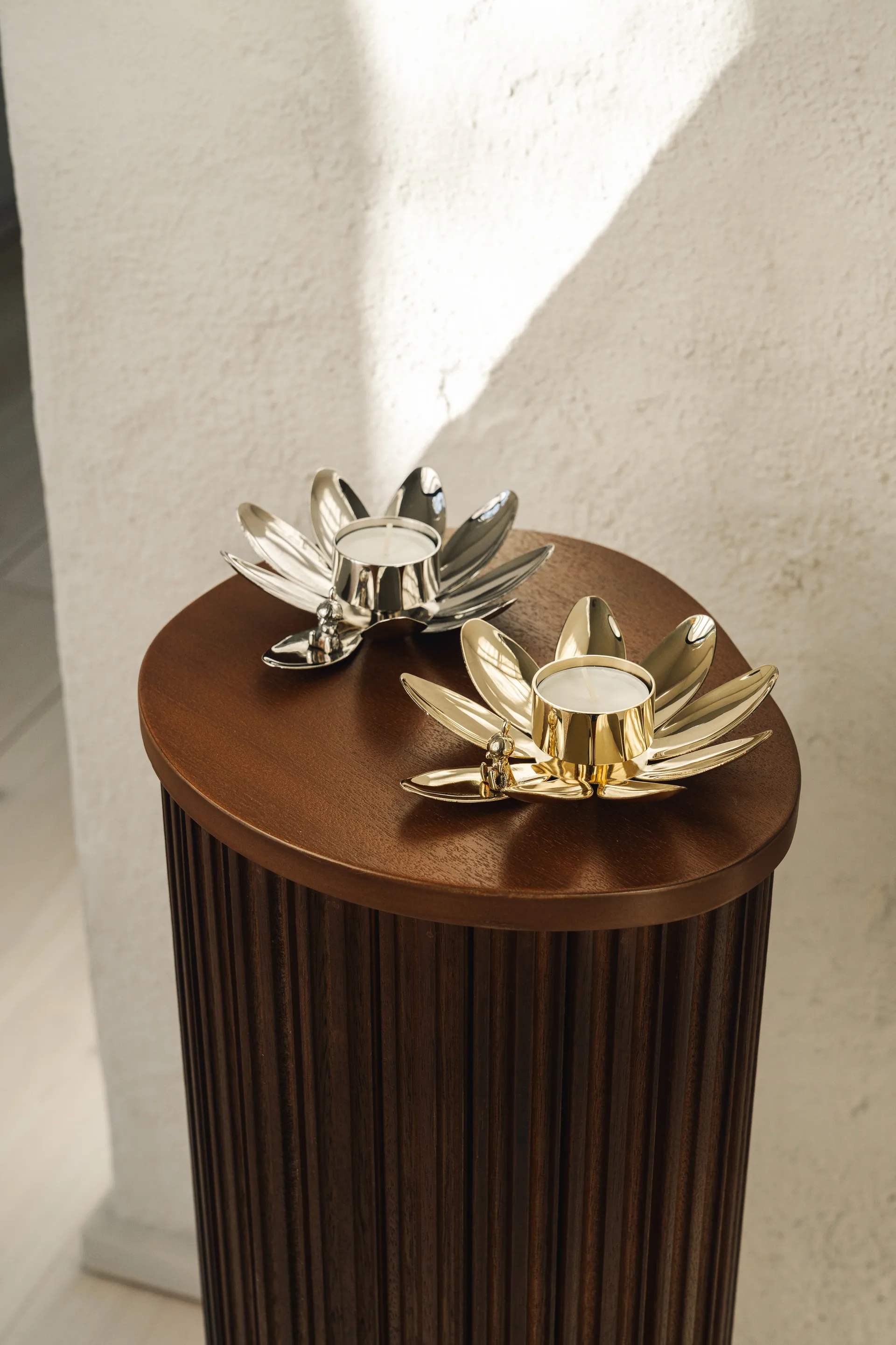 Hilke X Mumin Little My candle holder, Brass Hilke Collection