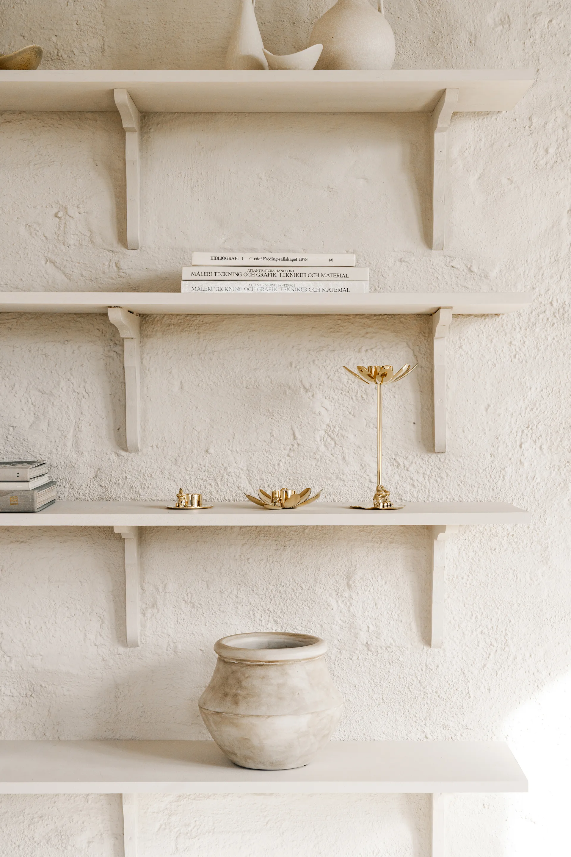 Hilke X Mumin Little My candle holder, Brass Hilke Collection