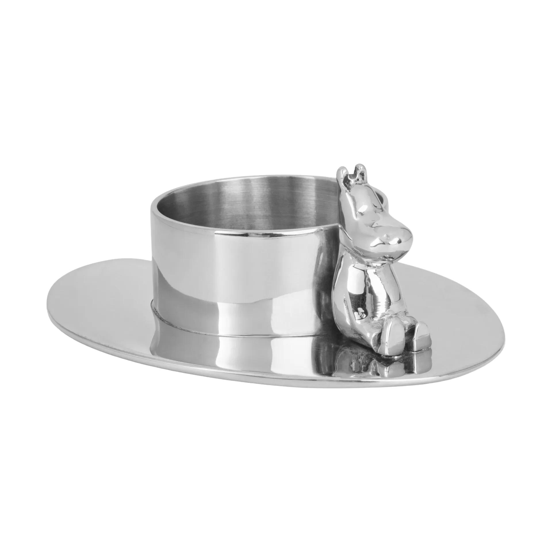 Hilke X Mumin No.3 candlestick, Nickel-plated brass Hilke Collection