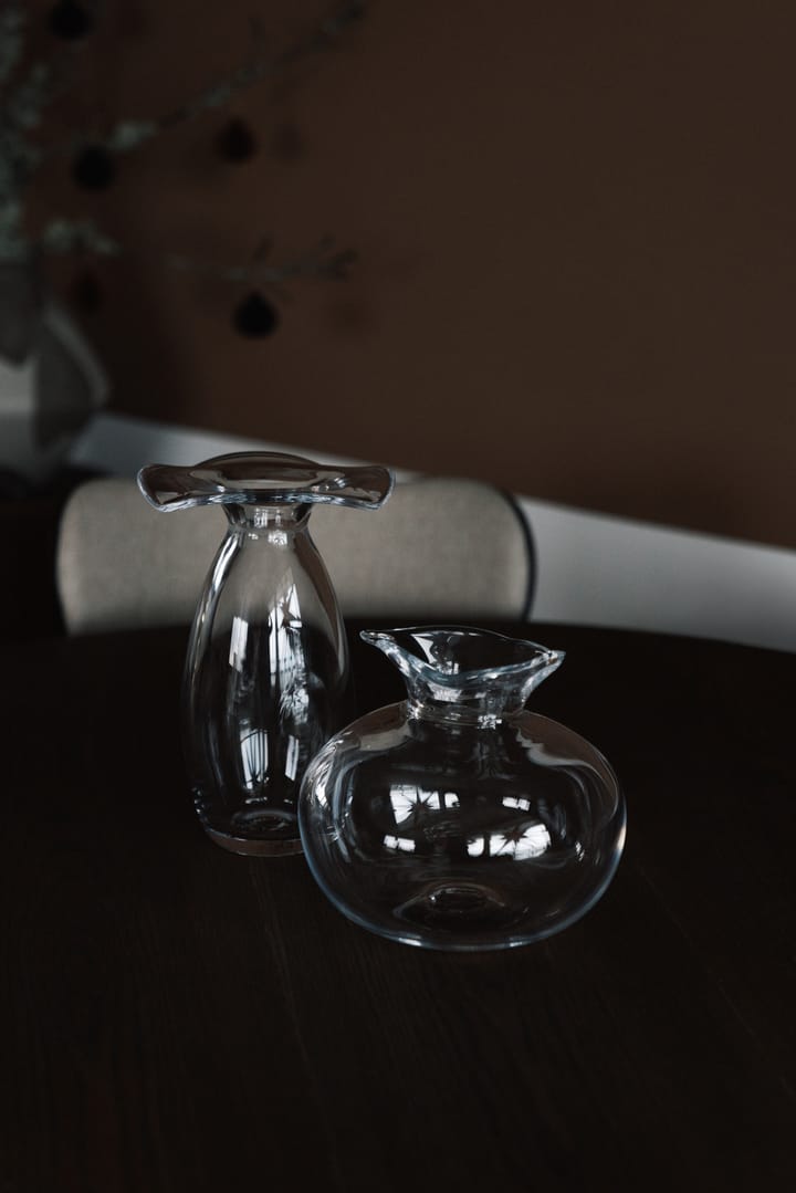 Hilke X Skruf Loto vase, Clear Hilke Collection
