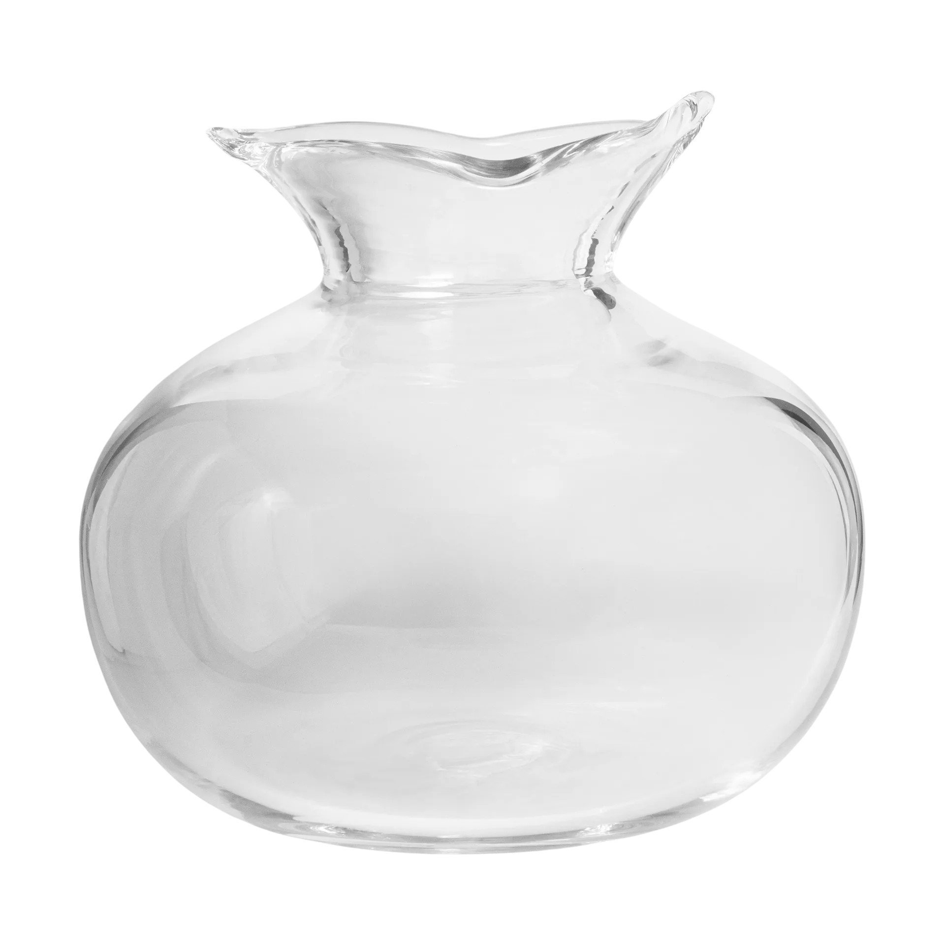 Hilke X Skruf Perla vase, Clear Hilke Collection