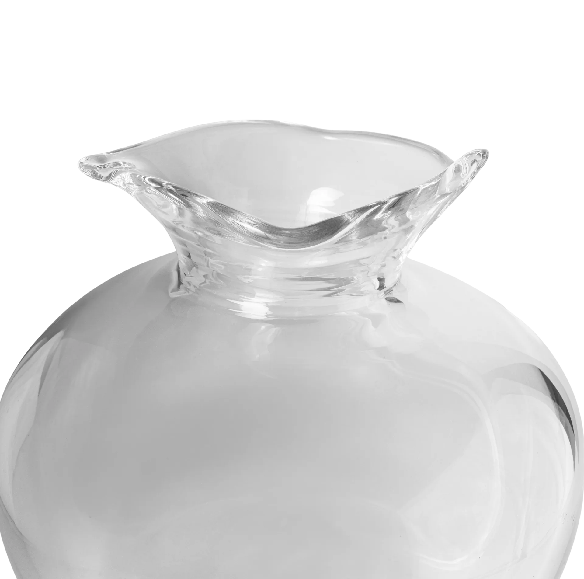 Hilke X Skruf Perla vase, Clear Hilke Collection
