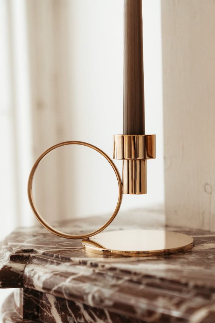 Insieme candle sticks - Solid brass - Hilke Collection