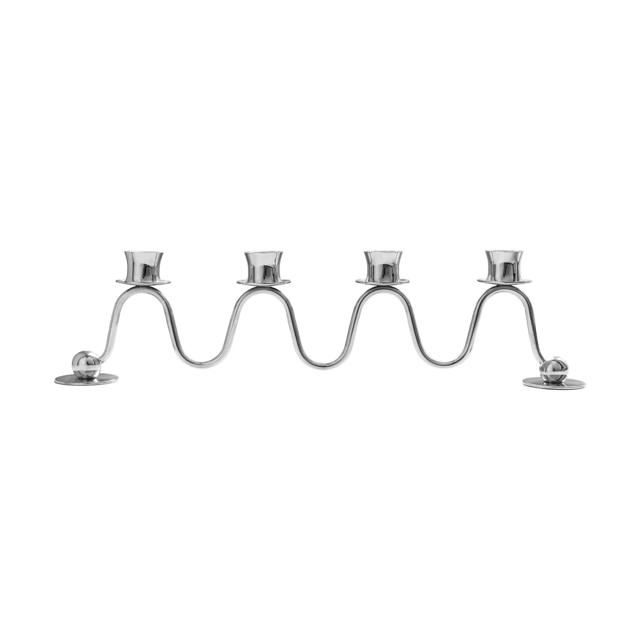 Hilke Collection Lignano Sabbiadoro Advent candlestick Nickel-plated brass