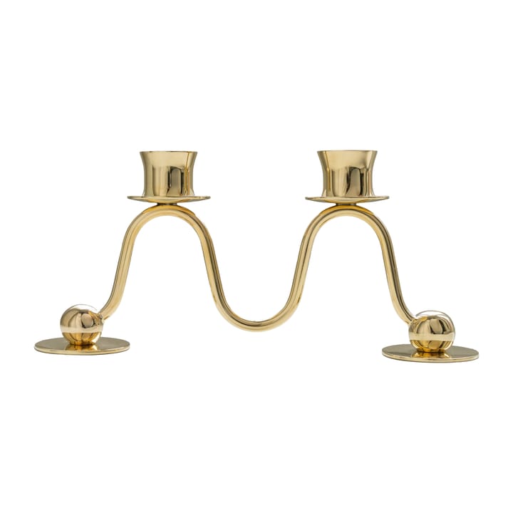 Lignano Sabbiadoro candlestick 2 - Brass - Hilke Collection