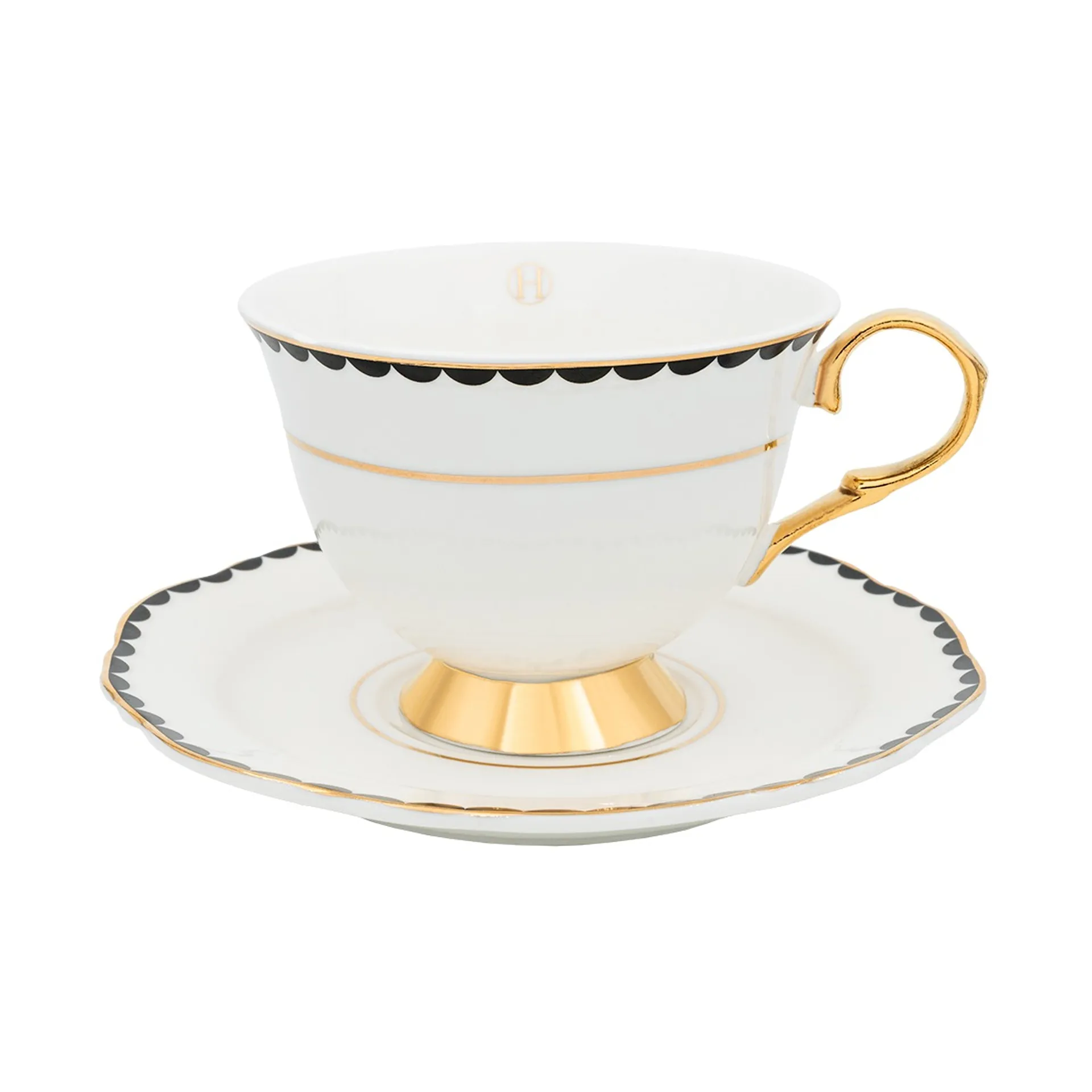 Lignano Sabbiadoro cup with saucer, 22 cl Hilke Collection