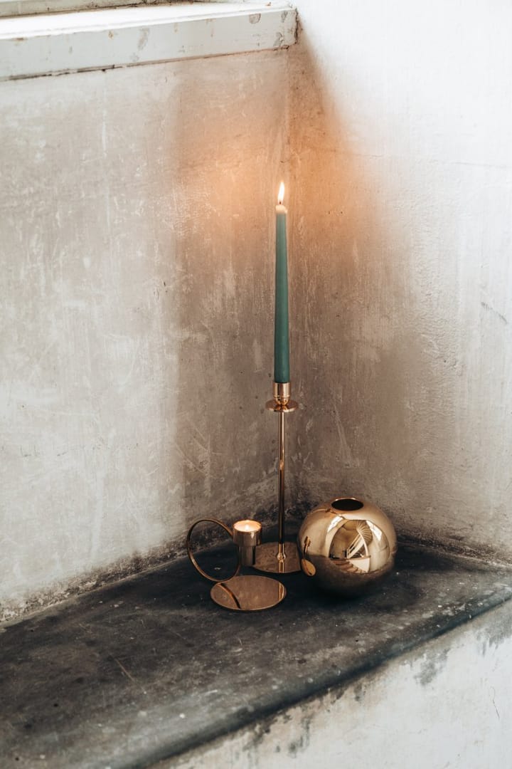 Luce Del Sole candle sticks 30 cm - Solid brass - Hilke Collection