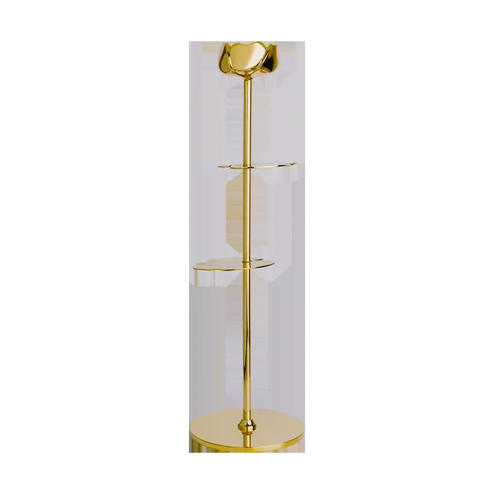 Hilke Collection Ninfea Alta candlestick 30 cm Brass