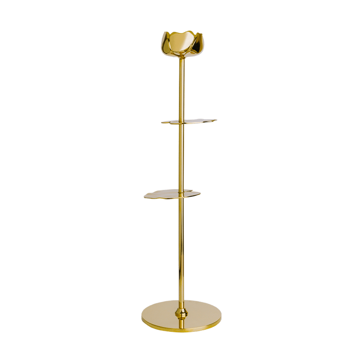 Ninfea Alta candlestick 35 cm - Brass - Hilke Collection